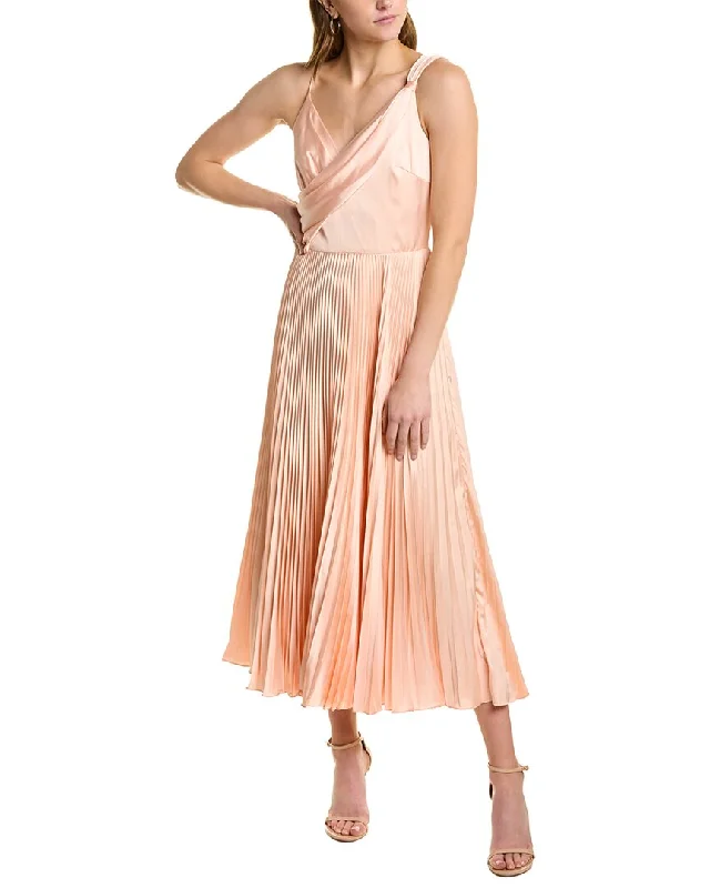 one shoulder cocktail dress-Theia Cara Cocktail Dress