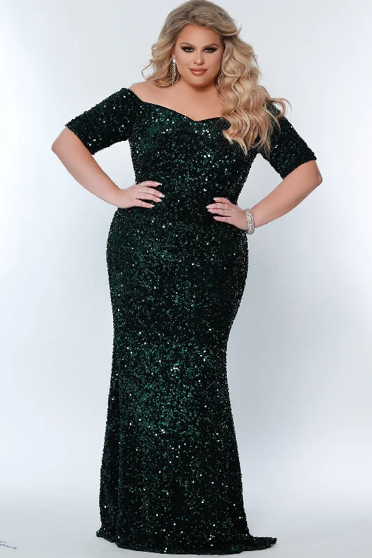 evening dress with appliqués-Spark Evening Gown