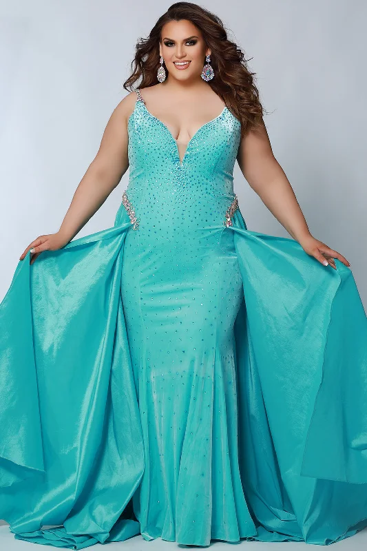 sequined formal evening dress-Calibrator Pageant Gown