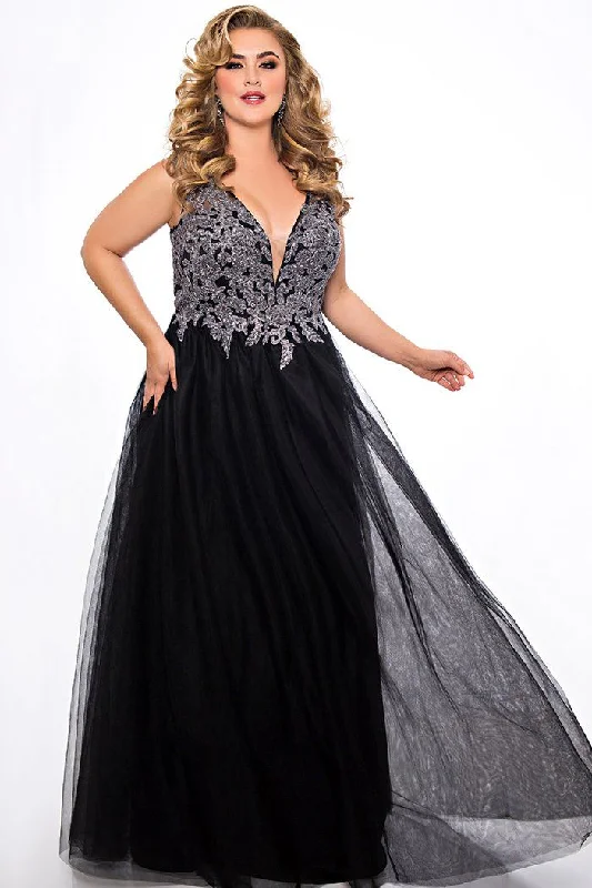 evening dress with pleated skirt-In the Moment Formal Dress