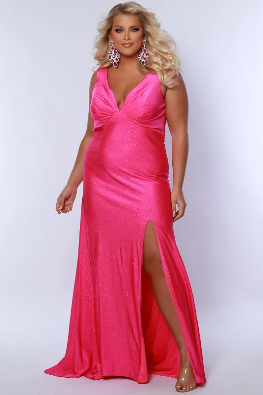 flared evening dress-Valley Girl Empire Formal Gown