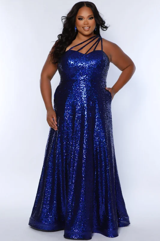 evening dress with keyhole-Cosmic Fate Prom Dress